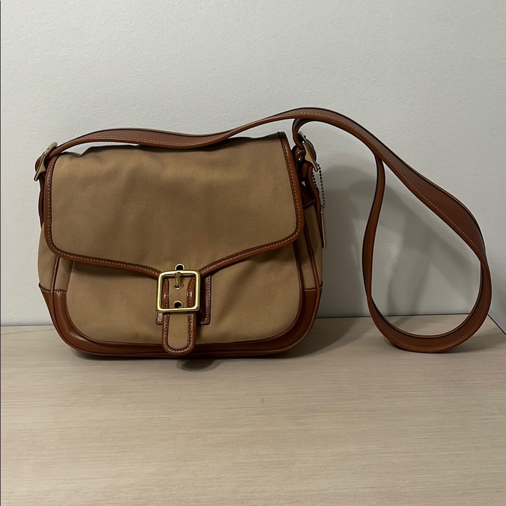 Coach Tan Leather Purse